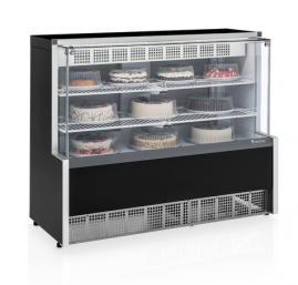 Balco Vitrine Refrigerada Confeitaria 1.40m GPEA-140 - Gelopar